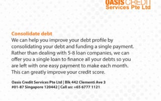 Consolidate debts by Oasis Credit