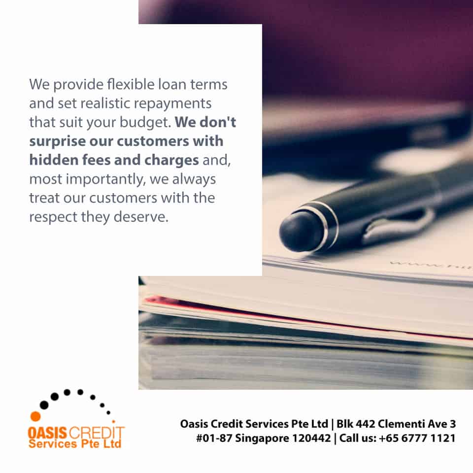 flexible loan terms by Oasis Credit