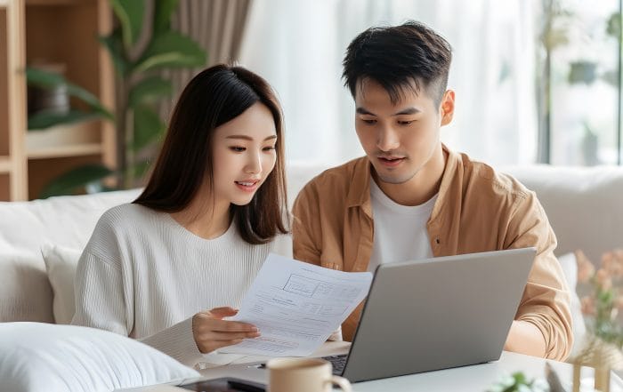 man-woman-are-looking-laptop-woman-is-looking-screen - Oasis Credit